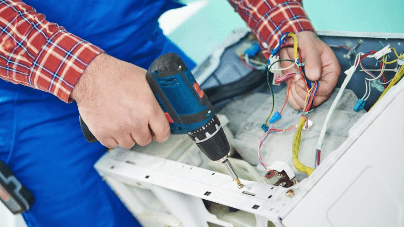Pamukova Termoteknik Termoteknik çamaşır makinesi kart tamiri – Su almama arızası orijinal parça ile giderildi. - Teknik servis örneği